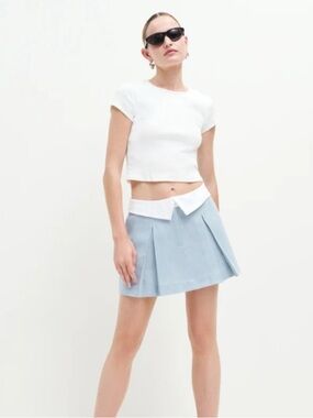 Like new 🦋 Hailey Linen Low Rise Skirt